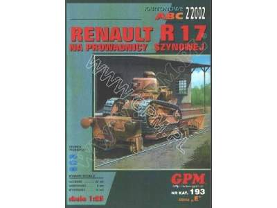 RENAULT R 17 na prowadnicy szynowej - zdjęcie 1