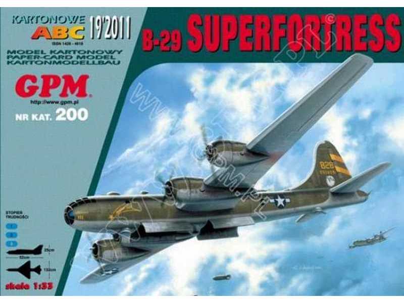 B-29 SUPERFORTRESS - zdjęcie 1 B-29 SUPERFORTRESS - zdjęcie 1