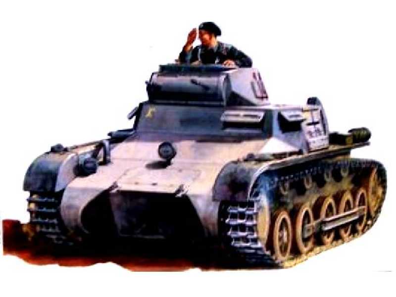 Niemiecki lekki czołg Pz. Kpfw. I Ausf. B - zdjęcie 1 Niemiecki lekki czołg Pz. Kpfw. I Ausf. B - zdjęcie 1