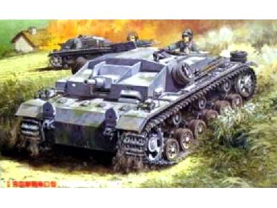 Niemiecki czołg Sturmgeschutz III Ausf D - zdjęcie 1