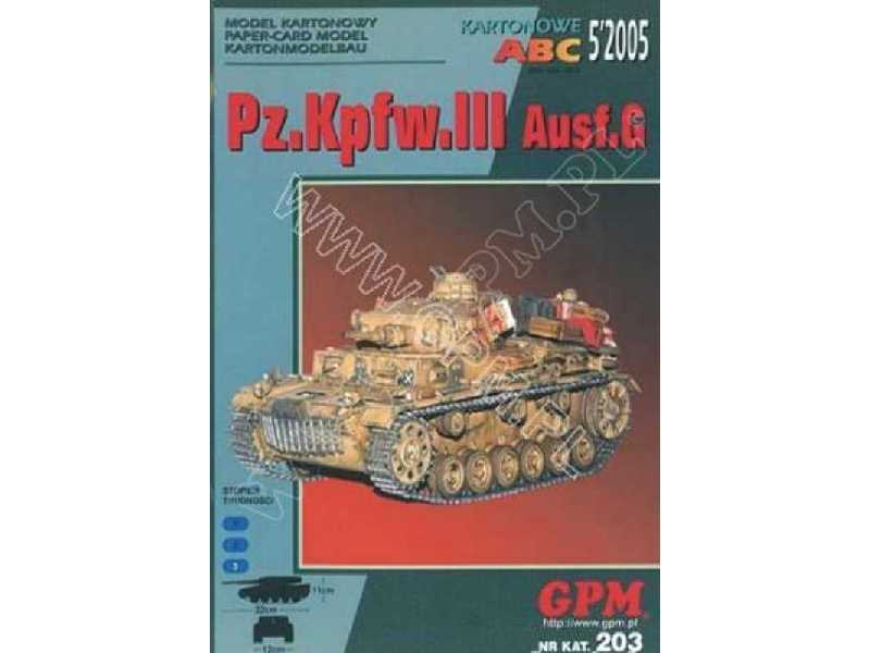 Pz.Kpfw III Ausf. G - zdjęcie 1 Pz.Kpfw III Ausf. G - zdjęcie 1
