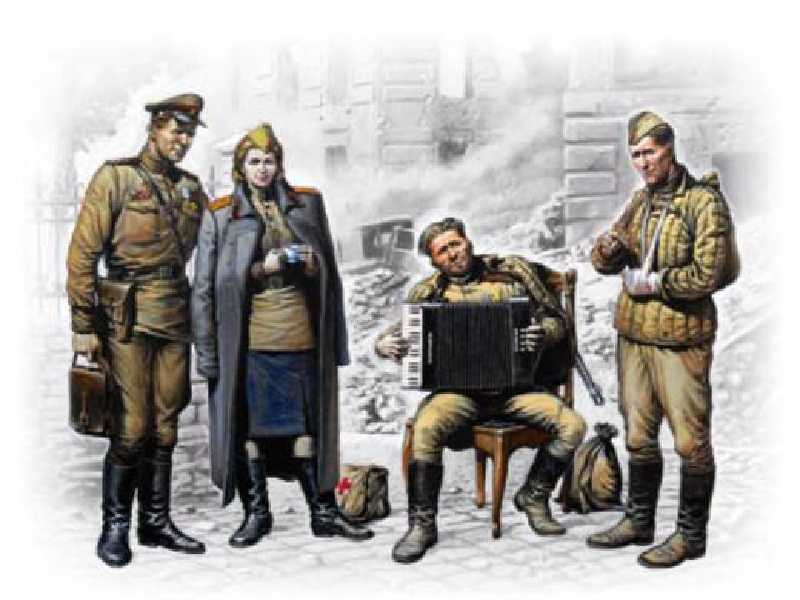 Figurki - Sowieci - Maj 1945 - zdjęcie 1 Figurki - Sowieci - Maj 1945 - zdjęcie 1