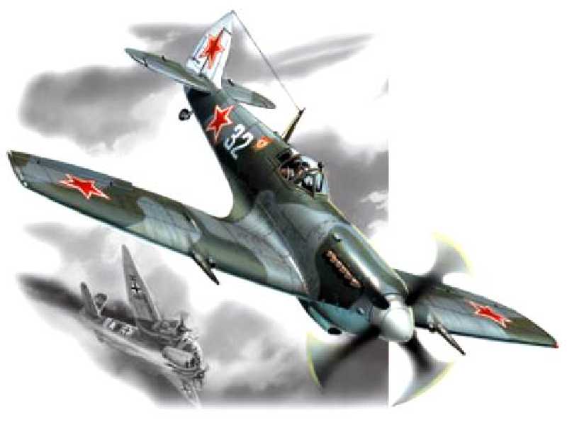 Radziecki myśliwiec Spitfire LF. IXE - zdjęcie 1 Radziecki myśliwiec Spitfire LF. IXE - zdjęcie 1