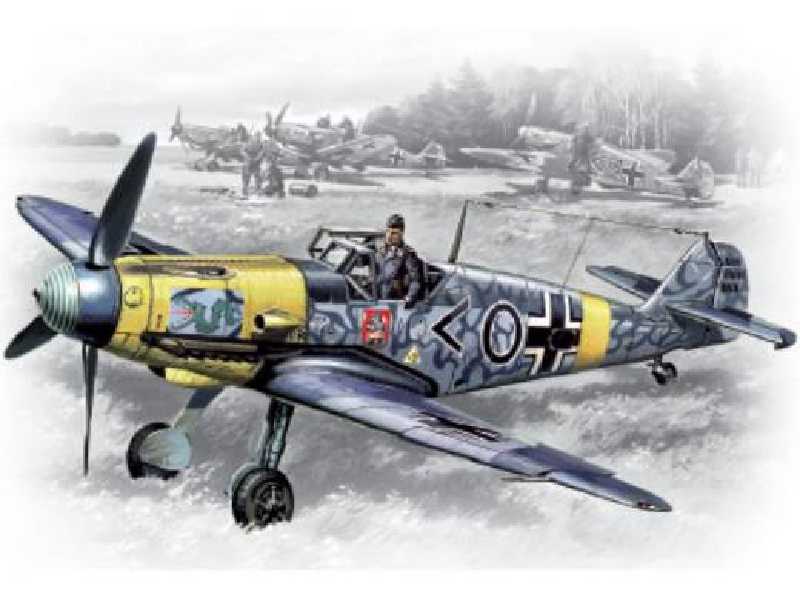 Niemiecki myśliwiec Messerschmitt Bf 109F-2 - zdjęcie 1 Niemiecki myśliwiec Messerschmitt Bf 109F-2 - zdjęcie 1