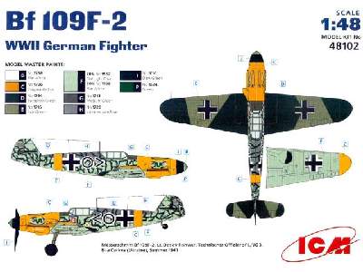 Niemiecki myśliwiec Messerschmitt Bf 109F-2  - zdjęcie 2