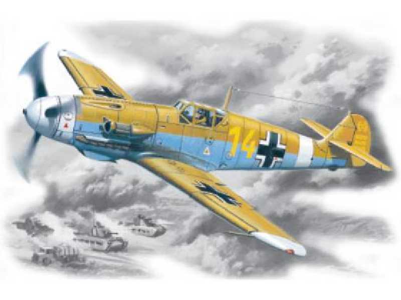 Niemiecki myśliwiec Messerschmitt Bf 109F-4Z/Trop  - zdjęcie 1