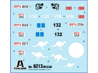 Czołg średni Carro Armato M 13/40 - Edycja limitowana - zdjęcie 6