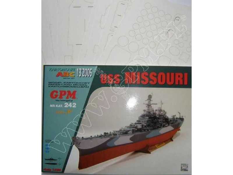 MISSOURI + wręgi ZESTAW wycięte laserem - zdjęcie 1 MISSOURI + wręgi ZESTAW wycięte laserem - zdjęcie 1
