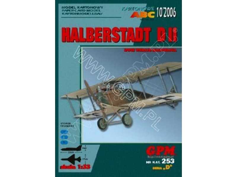 Halberstadt D II - zdjęcie 1 Halberstadt D II - zdjęcie 1