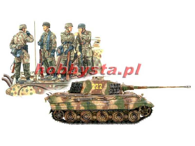 3rd Fallschirmjager Division + Kingtiger Henschel Production 2 - zdjęcie 1 3rd Fallschirmjager Division + Kingtiger Henschel Production 2 - zdjęcie 1