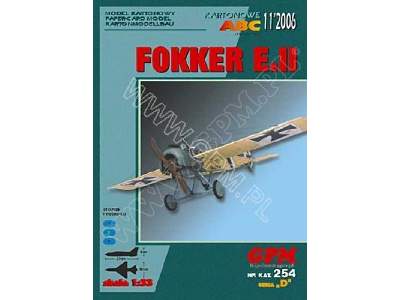 Fokker E II - zdjęcie 1