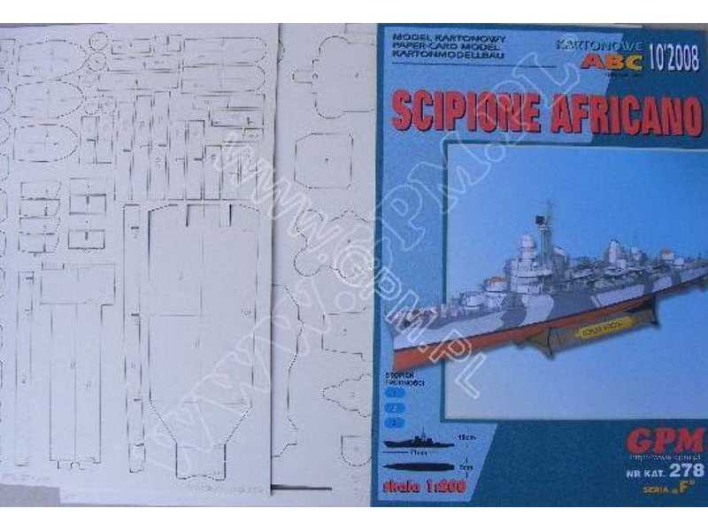 SCIPIONE AFRICANO-ZESTAW model+wręgi wycieta laserem - zdjęcie 1 SCIPIONE AFRICANO-ZESTAW model+wręgi wycieta laserem - zdjęcie 1