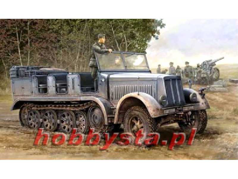 Sd.Kfz.7 Mittlere Zugkraftwagen 8t wersja wczesna - zdjęcie 1 Sd.Kfz.7 Mittlere Zugkraftwagen 8t wersja wczesna - zdjęcie 1