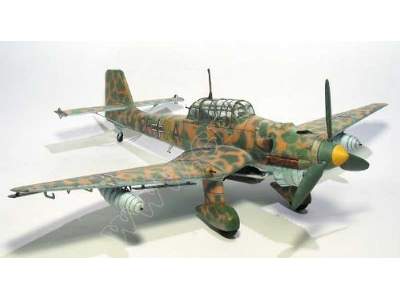 Ju-87 R-2/Trop - ZESTAW  model i wręgi - zdjęcie 5