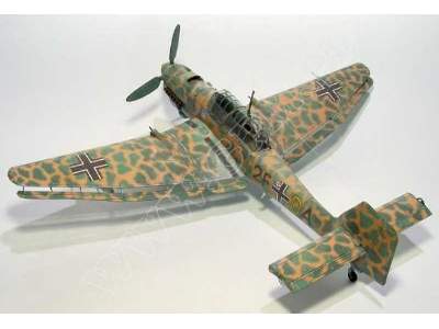 Ju-87 R-2/Trop - ZESTAW  model i wręgi - zdjęcie 6