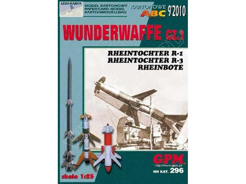 WUNDERWAFFE -czI ( RHEINBOTE,  RHEINTOCHTER 1, 3) - zdjęcie 1