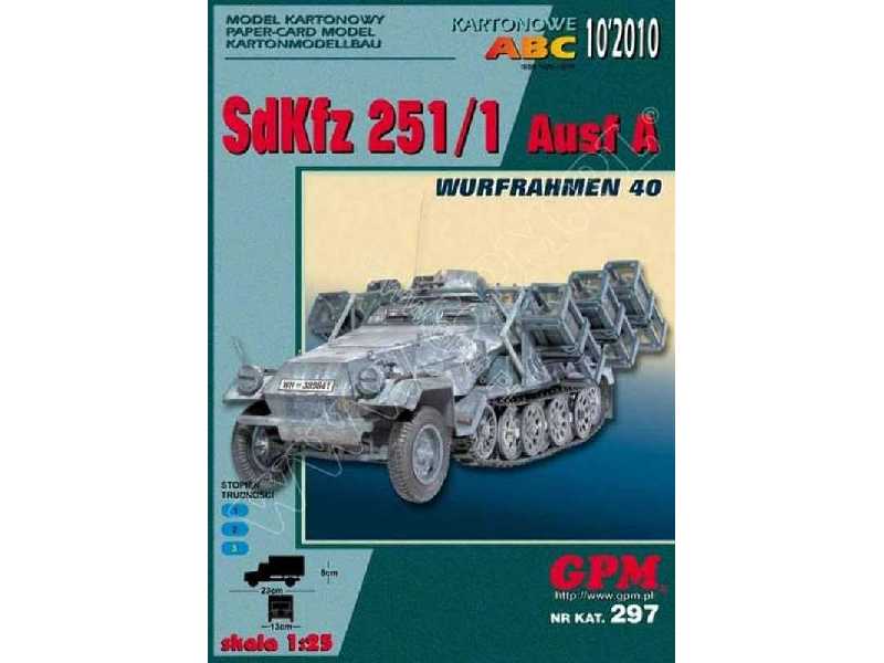 Sd.Kfz 251 A WURFRAHMEN 40 - zdjęcie 1 Sd.Kfz 251 A WURFRAHMEN 40 - zdjęcie 1