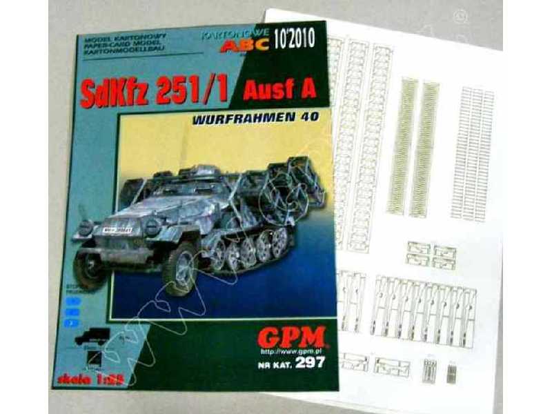 Sd.Kfz 251 A WR 40 & WRĘGI, GASIENICE itd - zdjęcie 1 Sd.Kfz 251 A WR 40 & WRĘGI, GASIENICE itd - zdjęcie 1