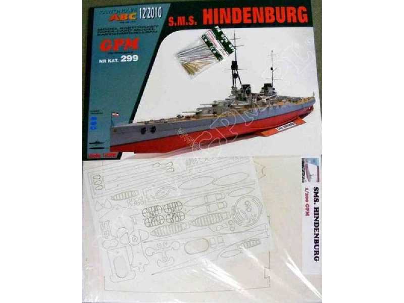 SMS HINDENBURG + lufy + wręgi, relingi laserowe - zdjęcie 1 SMS HINDENBURG + lufy + wręgi, relingi laserowe - zdjęcie 1