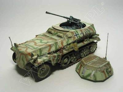 Sd.Kfz 250/9 &amp; wregi -  ZESTAW - zdjęcie 7