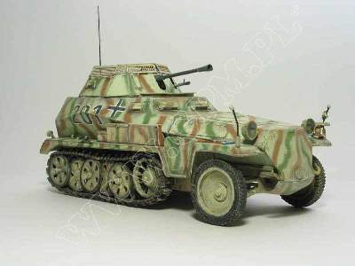 Sd.Kfz 250/9 &amp; wregi -  ZESTAW - zdjęcie 8