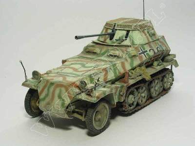 Sd.Kfz 250/9 &amp; wregi -  ZESTAW - zdjęcie 10