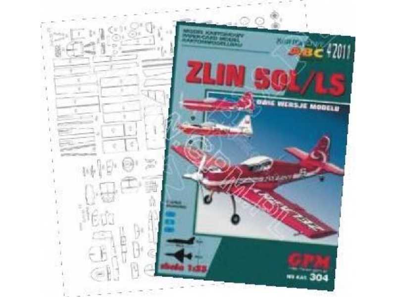 ZLIN 50L / LS -zestaw model i wręgi - zdjęcie 1 ZLIN 50L / LS -zestaw model i wręgi - zdjęcie 1