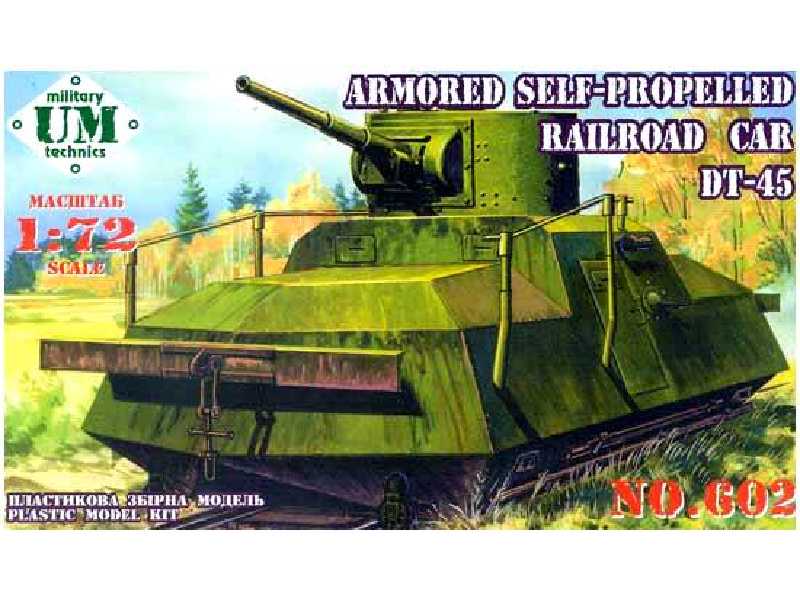 Sowiecka drezyna DT-45 - zdjęcie 1 Sowiecka drezyna DT-45 - zdjęcie 1
