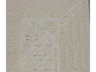 SPAD VII C.1- zestaw model i wręgi - zdjęcie 11