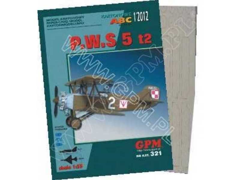 P.W.S. 5 t2 zestaw model i wręgi - zdjęcie 1