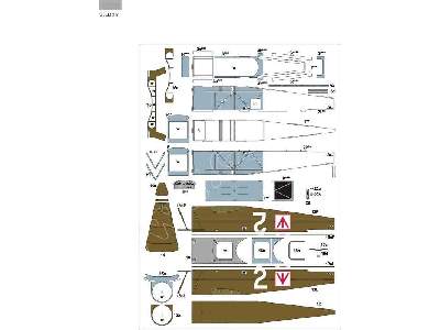 P.W.S. 5 t2 zestaw model i wręgi - zdjęcie 6