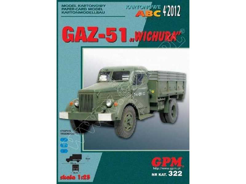 Gaz-51 "WICHURA" - zdjęcie 1 Gaz-51 "WICHURA" - zdjęcie 1