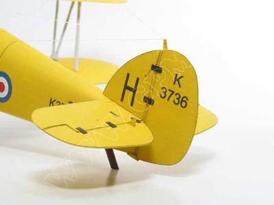 Hawker FURY  komplet model i wregi - zdjęcie 6