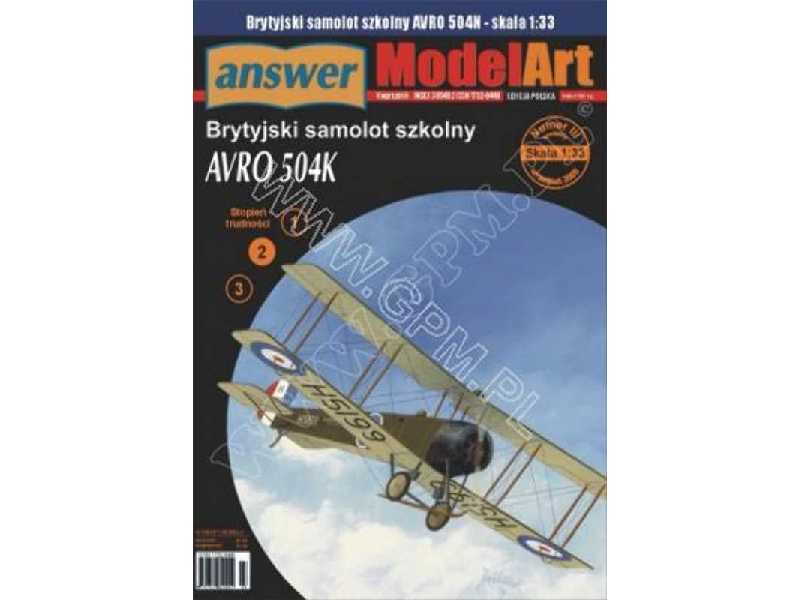 AVRO 504 K - zdjęcie 1 AVRO 504 K - zdjęcie 1