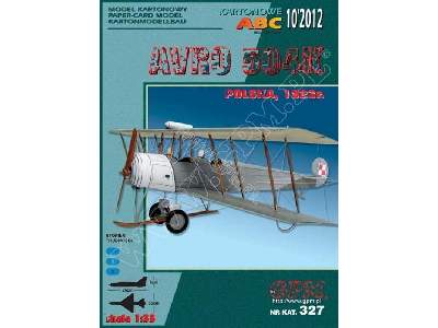 AVRO 504 K - komplet model i wręgi - zdjęcie 2