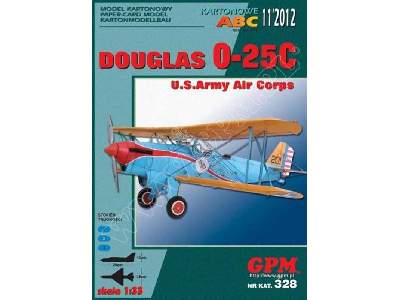 DOUGLAS 0-25C US-ARMY komplet model i wregi - zdjęcie 1
