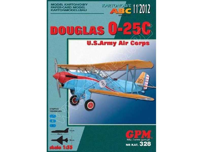 DOUGLAS 0-25C US-ARMY komplet model i wregi - zdjęcie 1