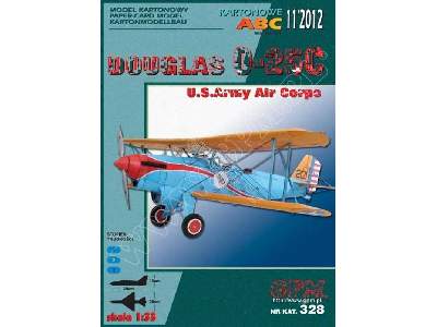 DOUGLAS 0-25C US-ARMY komplet model i wregi - zdjęcie 2