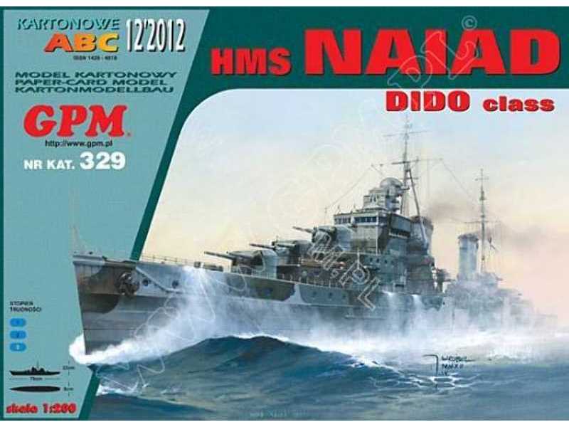 HMS NAIAD typ DIDO - zdjęcie 1 HMS NAIAD typ DIDO - zdjęcie 1