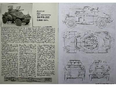 Sd.Kfz. 222 - LIBIA 1941 r - zdjęcie 12