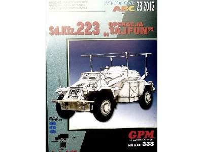 Sd.Kfz 223 - operacja&quot; TAJFUN &quot; - zdjęcie 4