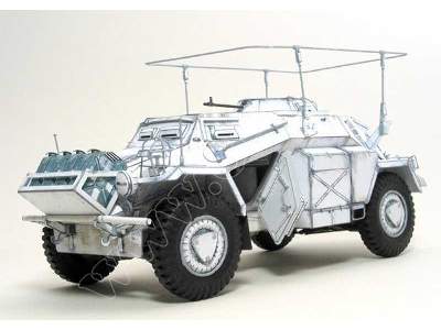 Sd.Kfz 223 - TAJFUN  Komplet: model i wręgi - zdjęcie 9