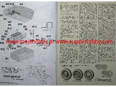 Sd.Kfz 234/1 LEHR -komplet model  i wręgi - zdjęcie 15