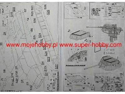 Sd.Kfz 234/1 LEHR -komplet model  i wręgi - zdjęcie 19