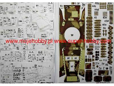 Sd.Kfz 234/1 LEHR -komplet model  i wręgi - zdjęcie 20