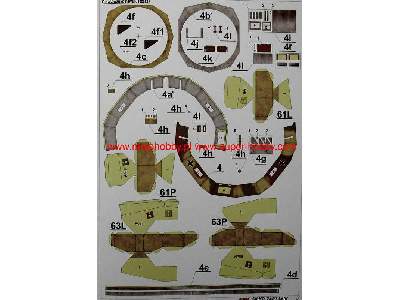 Sd.Kfz 234/1 LEHR -komplet model  i wręgi - zdjęcie 22