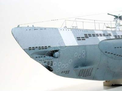 U-141  U-boot typ  IID zestaw model i wręgi - zdjęcie 2