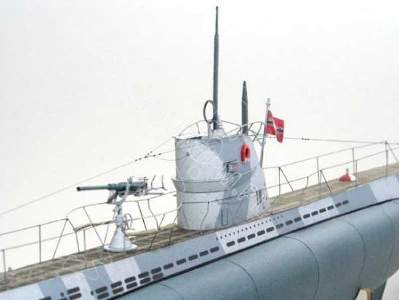 U-141  U-boot typ  IID zestaw model i wręgi - zdjęcie 4