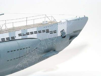 U-141  U-boot typ  IID zestaw model i wręgi - zdjęcie 5