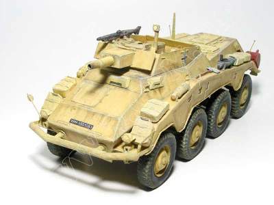 Sd.Kfz 234/3 CAEN komplet model i wregi - zdjęcie 4